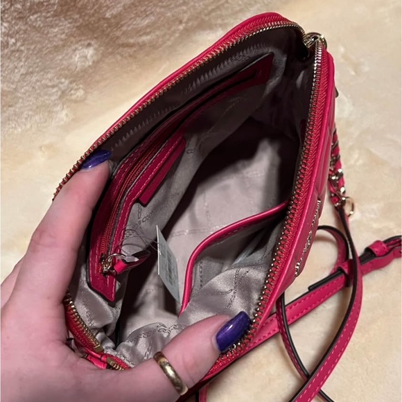 Michael Kors Pink Quilted Crossbody Bag - Picture 2 of 2